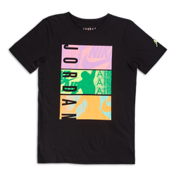 Grade School T-Shirts - Jordan Shortsleeve - Black-Black