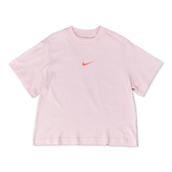 Grade School T-Shirts - Nike Sportswear Boyfriend - Pink Foam-Pink
