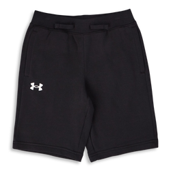 Grade School Shorts - Under Armour Rival - Black-Onyx White