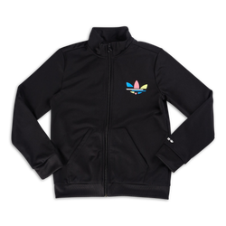 Grade School Track Tops - adidas Originals - Black-Black