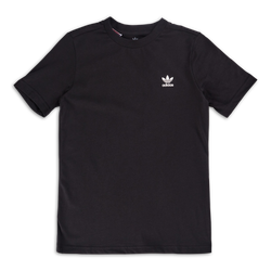 Grade School T-Shirts - adidas Originals Shortsleeve - Black-White