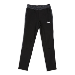 Grade School Pants - Puma Cuffed - Black-Black