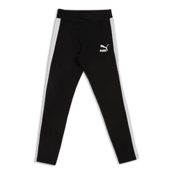Grade School Leggings - Puma T7 - Black-Black