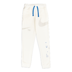 Grade School Pants - Nike Swoosh - Sail-Light Bone