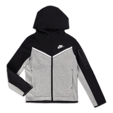 Black-Dk Grey Heather-White