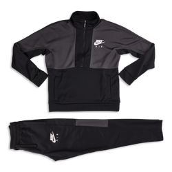 Grade School Tracksuits - Nike Air - Black-Anthracite-White