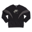 Nike Girls - Grade School Sweatshirts Black-Dk Smoke Grey