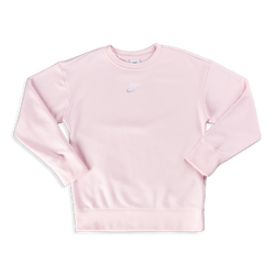 Grade School Sweatshirts - Nike Lebron - Pink Foam-White