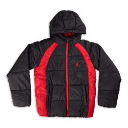Grade School Jackets - Jordan Boys   Outerwear - Black-Black