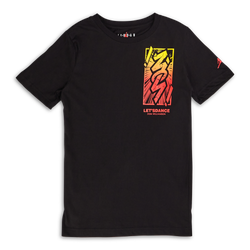 Grade School T-Shirts - Jordan Zion - Black-Black