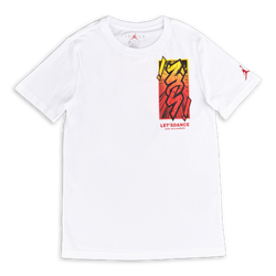 Grade School T-Shirts - Jordan Zion - White-White