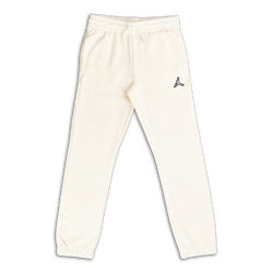 Grade School Pants - Jordan Girls Essentials  Cuffed - Pale Ivory-Pale Ivory