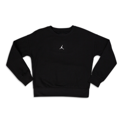 Grade School Sweatshirts - Jordan Essentials - Black-Black