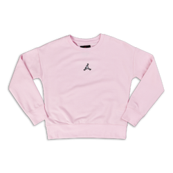 Grade School Sweatshirts - Jordan Essentials - Pink Foam-Pink Foam
