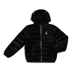 Grade School Jackets - Jordan Girls   Outerwear - Black-Black