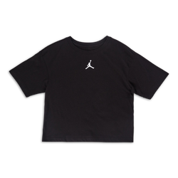 Grade School T-Shirts - Jordan Girls Essentials  Shortsleeve - Black-Black