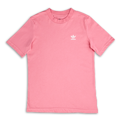 Grade School T-Shirts - adidas Adicolor Essentials Shortsleeve - Rose Tone-White