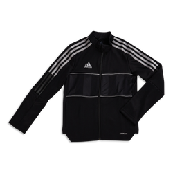 Grade School Track Tops - adidas Performance Tiro Reflective Track Top - Black-Black