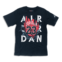 Grade School T-Shirts - Jordan Aj5 - Black-Red
