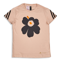 Grade School T-Shirts - adidas Performance Marimekko Shortsleeve - Halo Blush-Black