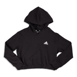 Grade School Hoodies - adidas Performance Bos Over The Head - Black-White