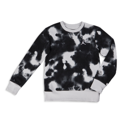 Grade School Sweatshirts - Jordan Boys Essentials  Crew Neck - Light Smoke Gray-Light Smoke Gray