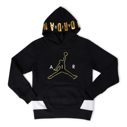 Grundschule Hoodies - Jordan Boys Over The Head - Black-Gold