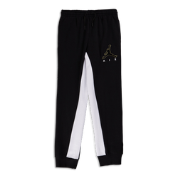 Grade School Pants - Jordan Boys Cuffed - Black-Gold