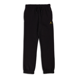 Grade School Pants - Jordan Essentials  Cuffed - Black-Gold