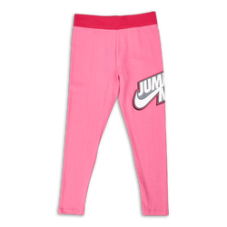 Grade School Leggings - Jordan Girls  Layered Pink - Pinksicle-Pinksicle