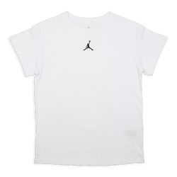 Grade School T-Shirts - Jordan Girls Essentials  Shortsleeve - White-White
