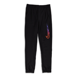 Grade School Pants - Nike Mbappe Dryfit Track - Black-Bright Crimson