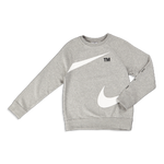 Dk Grey Heather-White
