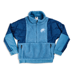 Grade School Hoodies - Nike Winter - Dutch Blue-Court Blue-White