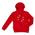 adidas Adicolor Bold Over The Head Hoody - Grade School Hoodies Vivid Red-Vivid Red