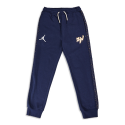 Grade School Pants - Jordan Boys  Zion Cuffed Pant - Midnight Navy-Midnight Navy