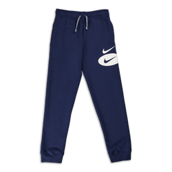 Grade School Pants - Nike Swoosh - Midnight Navy-Cool Grey-Sail