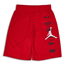 Grade School Shorts - Jordan Vert Basketball - Gym Red-Gym Red