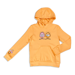 Grade School Hoodies - adidas Originals Kevin Lyons Over The Head Hoody - Hazy Orange-Hazy Orange