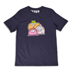 Grade School T-Shirts - adidas Originals Kevin Lyons Shortsleeve Tee - Shadow Navy-Shadow Navy