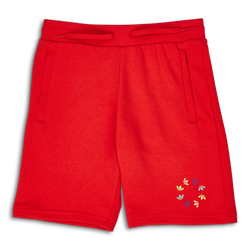 Grade School Shorts - adidas Adicolor Bold Short - Vivid Red-Vivid Red