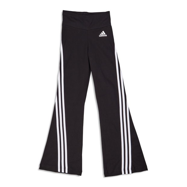 Adidas Performance Girls Badge Of Sport 3 Stripe Flared Pant - Scuola elementare e media Leggings