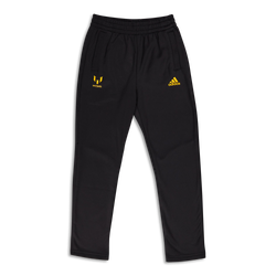 Grade School Pants - adidas Performance Messi  Cuffed Pant - Black-Semi Solar Gold
