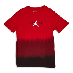 Grundschule T-Shirts - Jordan Ombre Shortsleeve Tee - Gym Red-Gym Red