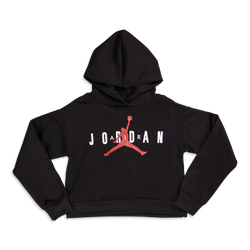 Grade School Hoodies - Jordan Girls Sustainable - Black-Black