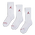 Jordan Kids Crew - Unisex Socken White-White