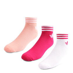 Unisex Socks - adidas Color - Pink-White-Pink