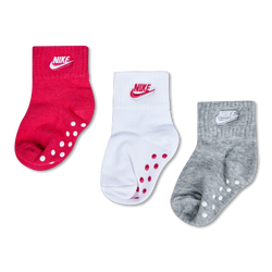 Unisex Sokken - Nike Kids Futura - Rush Pink-White-Grey