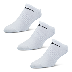 Unisex Socken - Nike 3 Pack No Show - White-White