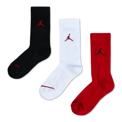 Unisex Sokken - Jordan Kids Crew - Gym Red-Gym Red-White